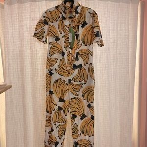 FARM RIO BOSSA BANANA JUMPSUIT